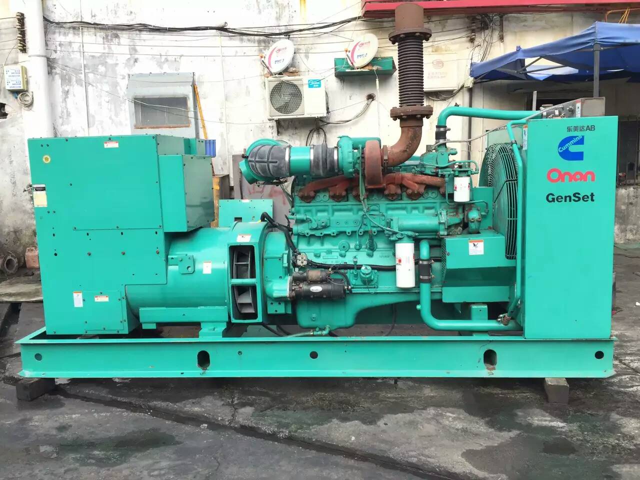 平遥租赁发电机-柴油发电机不正常冒烟的原因